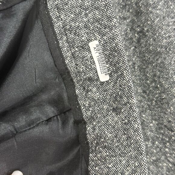 Y2K Prep Pendleton Pants Sz 10 Speckled Gray Virgin Wool Silk Trousers USA - Picture 7 of 10